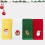 Lot de 4 serviettes de Noël en coton doux brodé 8