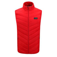 9-Zone Double-Control Heated Vest for Outdoor Sports – Compatible with USB Power, Unisex Warm Clothing for Riding, Skiing, Fishing