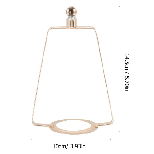 Lampeharpeadapter Lampeskærmholder Metal Square1Pack Reservedel 1