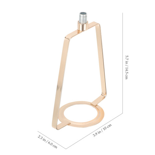 Lampeharpeadapter Lampeskærmholder Metal Square1Pack Reservedel 2
