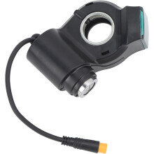 10 Inch Electric Scooter Handlebar Switch Lock, ABS Construction, Waterproof, Digital Battery Power Display, Replacement with Keys