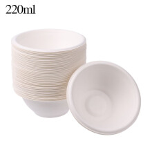 Białe miski papierowe 220/350/500ml 50 szt.
