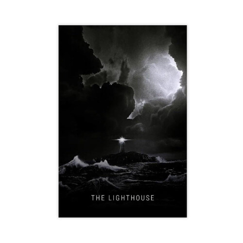 Αφίσα της ταινίας The Lighthouse (4) Αφίσα σε καμβά Διακόσμηση υπνοδωματίου Τοπίο