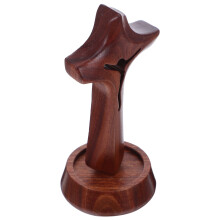 OULII Baptism Table Cross Wooden Cross Natural Wood Grain Decoration for Home 1Pcs