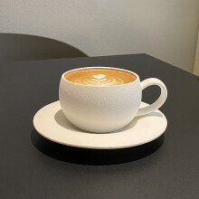 Solid Color Teacup & Saucer Set – For Tea, Coffee, Breakfast, Afternoon Tea, Home, Garden, Restaurant – Summer/Winter Drinkware & Gifts