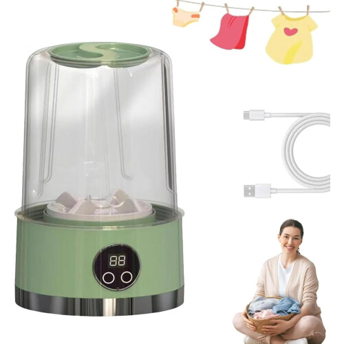 Smart Laundry Cup – Prenosná mini práčka pre