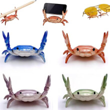 Suport metalic pentru pix în formă de crab, organizator de birou, 1 bucată