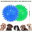 Conjunto de 6 bolas de brinquedo para cães de 8,9 cm (3,5") com apito – Flutuantes, duráveis, interativas e com função de triturar, 7