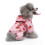 Impermeable rosa para perro con capucha, talla XS 5
