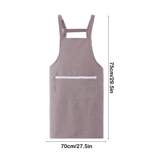 Schürze aus Canvas-Baumwolle zum Kochen und Gärtnern 2