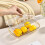 Clear candy storage dish with lid 4