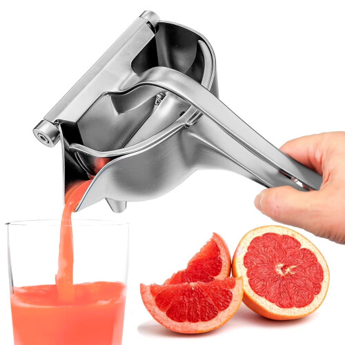 Presse-agrumes manuel en aluminium pour citrons, oranges et pamplemousses 1