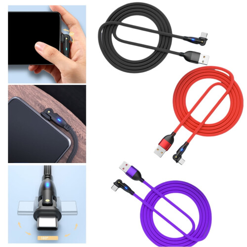 Cábla rothlach Yammee USB-A go USB-C 480Mbps 1.2m 1