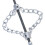 Multiple Purpose Drain Unclogging Chain Tool Flexible Shaft Design With Interchangeable Heads For Various Pipe Diameters 8