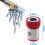 Magnetiske skrutrekkerbitsringer 3 stk. universelle sekskantbits 2