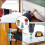Magnetiske skrutrekkerbitsringer 3 stk. universelle sekskantbits 4
