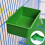 Plastic Bird Feeder Cup for Wire Cages, Green 4