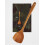 Espátula de madeira de 38 cm (15 polegadas) com cabo longo antiaderente – Compatível com todos os tipos de panelas e frigideiras. 2