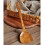 Espátula de madeira de 38 cm (15 polegadas) com cabo longo antiaderente – Compatível com todos os tipos de panelas e frigideiras. 7