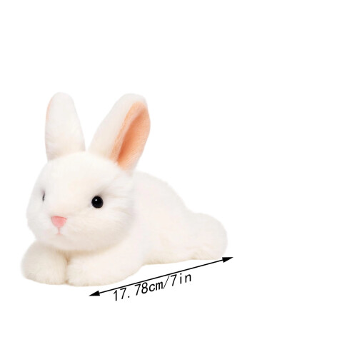 Plush Bunny Stuffed Animal - Soft Rabbit Toy 1 Count 2