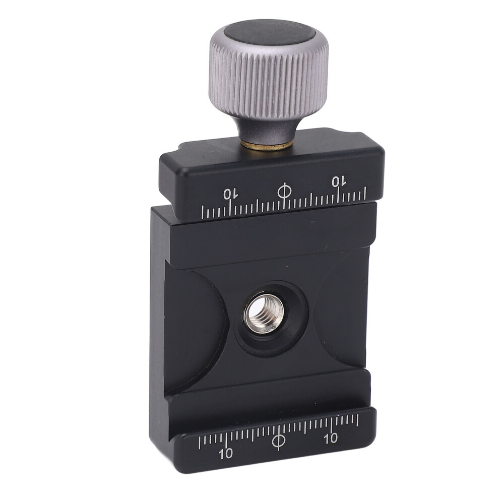 Adjustable Aluminum Alloy Qr Clamp 1/4Inch 3/8Inch Thread For Camera Tripod 3551385548399