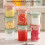 3Pcs Baby Food Storage Jars Set, 500ml/300ml/200ml, Stackable Plastic Containers 6