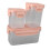 3pcs Baby Food Storage Jars 200ml-500ml Plastic Stackable Containers 14