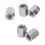 5Pcs M16 Hex Coupling Nut Set Stainless Steel Rustproof Outdoor Indoor 11