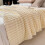 Fleece Throw Blanket Striped Plush Fuzzy50x60Inches 6