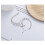 Sterling Silver Cross Pearl Double Layer Bracelet 6