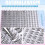 Wispy Lash Clusters, Φυσικές CC-Curly, Διαφανής Λωρίδα, 8-16mm, Σετ DIY Extensions Βλεφαρίδων 7