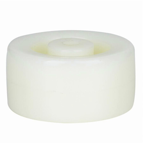 Conjunto de 10 rodas de nylon de 2 polegadas com capacidade máxima de 20 kg. Rodízios giratórios de nylon com polia redonda. 2