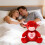 Red Highland Cow Plush Toy 25 cm 5