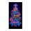 Capa de porta com cruz de Jesus de 70,8 x 35,4 polegadas – Estandarte de Natal "Jesus é a Razão", decoração natalina para ambientes internos e 2