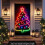 Capa de porta com cruz de Jesus de 70,8 x 35,4 polegadas – Estandarte de Natal "Jesus é a Razão", decoração natalina para ambientes internos e 5
