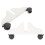Support de cloison blanc avec stabilisateur anti-basculement (2) 1