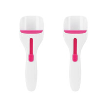 Lot de 2 cuillères Ă cupcakes avec bouton coulissant – Piston en silicone pour un dosage prĂ©cis de la pâte, compatibles avec les moules Ă