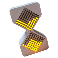 Multifunkčný digitálny pieskový časovač s USB nabíjateľným nastaviteľným jasom, moderný stolný nočný časovač
