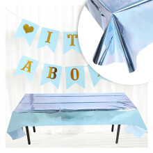 Nappe jetable à paillettes or rose – Nappe festive et scintillante pour mariages, anniversaires et fêtes