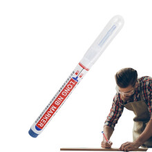 Long Tip Marker Deep Reach Markers Waterproof Quick Dry Pen Multi-Purpose Hardware Tool for Welding Industrial Machinist dutiful