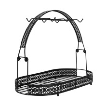 Porte-tasses à café, support de rangement pour tasses à café, organisateur de vaisselle noir