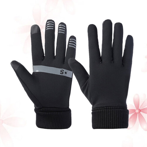 Warme Handschuhe mit vollflächiger Touchscreen-Abdeckung und flexiblem Verbundmaterial 2