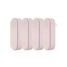 Mögelluftrenare med plug-in-funktion och utbytbart filter, bärbar för sovrum/badrum/garderob/djurrum, eliminerar lukter, allergener och
