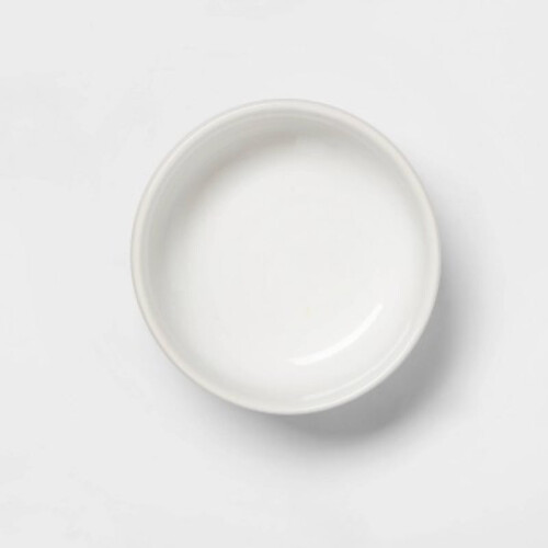 Porseleinen dipschaaltje van 85 ml (3 oz) wit 2