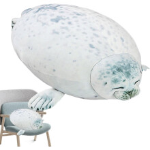 Plyšový polštářek Chubby Seal – 30 cm nebo 40 cm