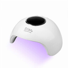 Lámpara LED de uñas de 24 W, lámpara UV para curado de todo tipo de esmaltes en gel, ideal para manicura y pedicura, con pantalla LCD, secador de