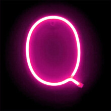 Soilse Neon Litreacha, Solas Oíche Neon LED Soilse Neon Solas Oíche Maisiúil Balla do Sheomra Leapa do Pháistí Ceallraí Oibrithe le USB