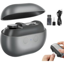 3-in-1-sähköinen kynsileikkuri LED-valolla, ladattava USB-liitännällä, 2 nopeutta, turvallinen vauvoille, lapsille, aikuisille ja senioreille