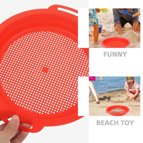Plastic Beach Sand Sifter Easy-Filter Design 4 Pcs 1