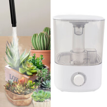 Humidificador transparente para reptiles 2.5L 22.5x15x15cm